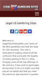 Mobile Screenshot of legalusgamblingsites.com